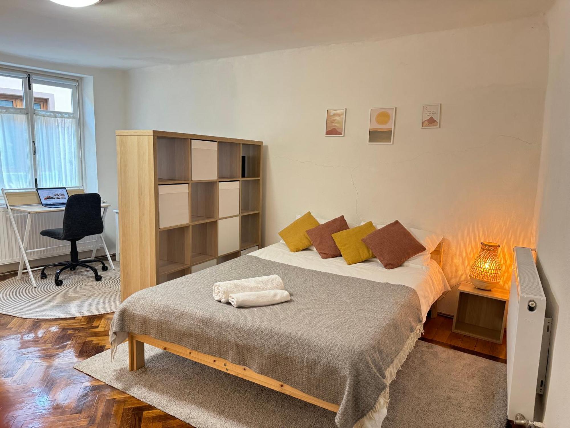 Charming Studio Ideal For Getaways Or Workations In Sibiu'S Medieval City Center Luaran gambar